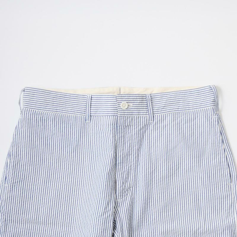 KEATON CHASE USA BERMUDA SHORT W/BUCKLE BACK SUPIMA SEERSUCKER - KCU-185
