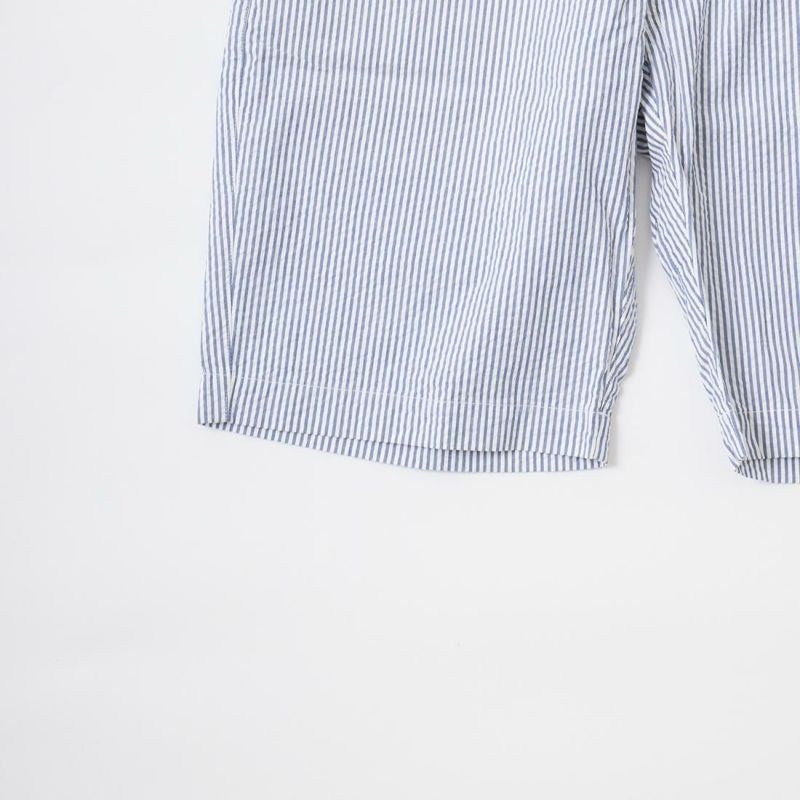 KEATON CHASE USA BERMUDA SHORT W/BUCKLE BACK SUPIMA SEERSUCKER - KCU-185