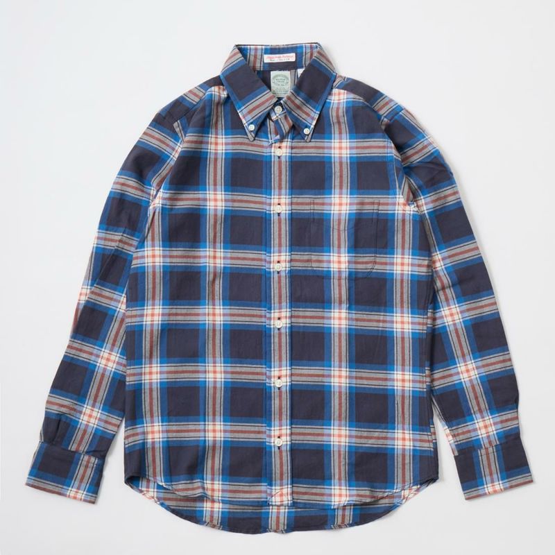 KEATON CHASE USA L/S STANDARD BUTTON DOWN SHIRT - JP TWILL FABRIC - 2 COLORS - KCU-201