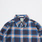 KEATON CHASE USA L/S STANDARD BUTTON DOWN SHIRT - JP TWILL FABRIC - 2 COLORS - KCU-201