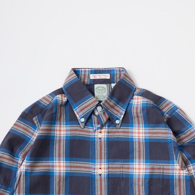 KEATON CHASE USA L/S STANDARD BUTTON DOWN SHIRT - JP TWILL FABRIC - 2 COLORS - KCU-201