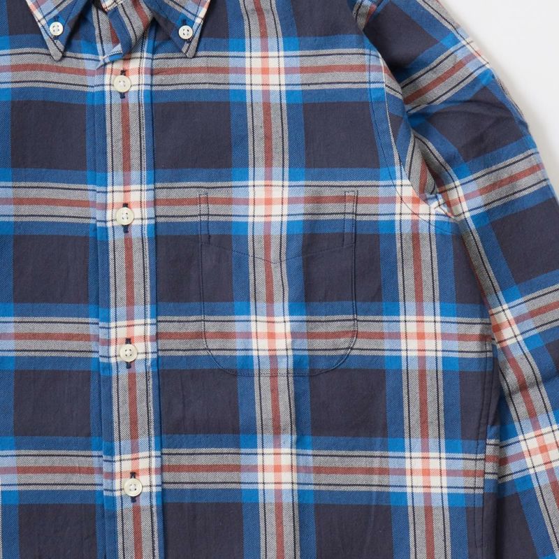 KEATON CHASE USA L/S STANDARD BUTTON DOWN SHIRT - JP TWILL FABRIC - 2 COLORS - KCU-201