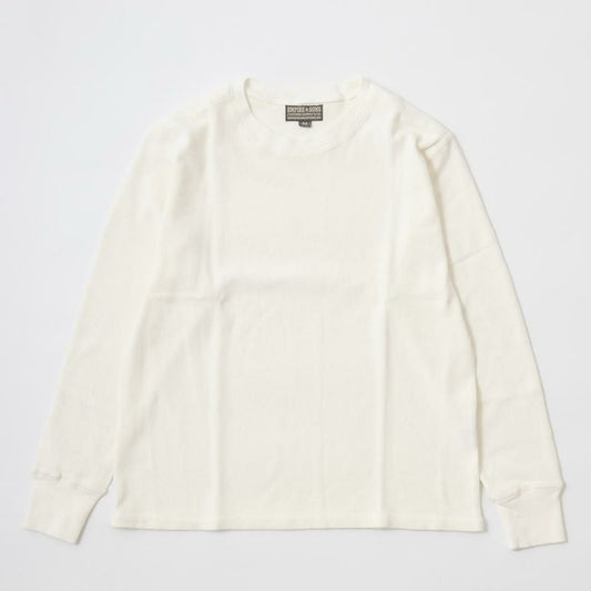 EMPIRE & SONS L/S CREW NECK-T HALF CARDIGAN STITCH - 2 Colors - EMSO-117