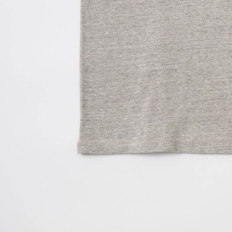 EMPIRE & SONS L/S HENLEY NECK-T HALF CARDIGAN STITCH - 2 Colors - EMSO-118