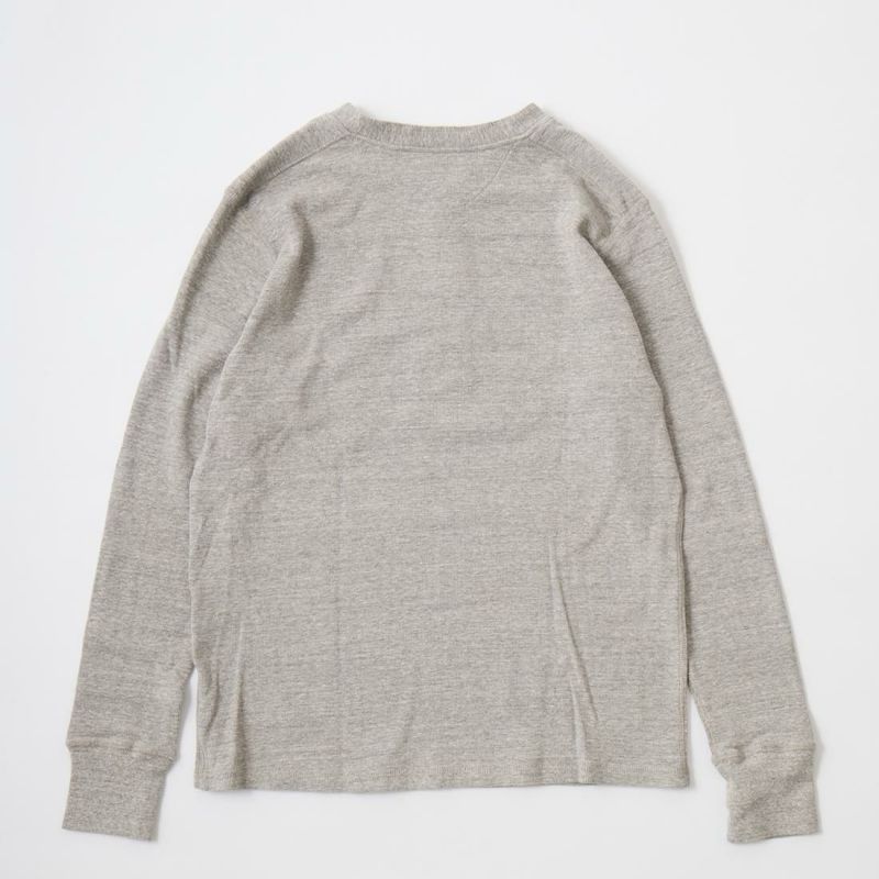 EMPIRE & SONS L/S HENLEY NECK-T HALF CARDIGAN STITCH - 2 Colors - EMSO-118