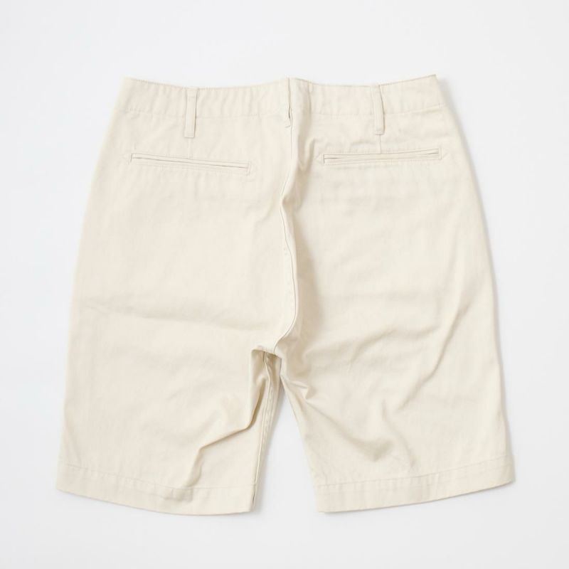 EMPIRE & SONS PLAIN SHORT W/ZIPPER FRONT - HIGHCOUNT WEAPON CHINO