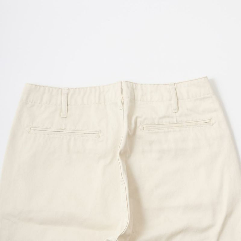 EMPIRE & SONS PLAIN SHORT W/ZIPPER FRONT - HIGHCOUNT WEAPON CHINO
