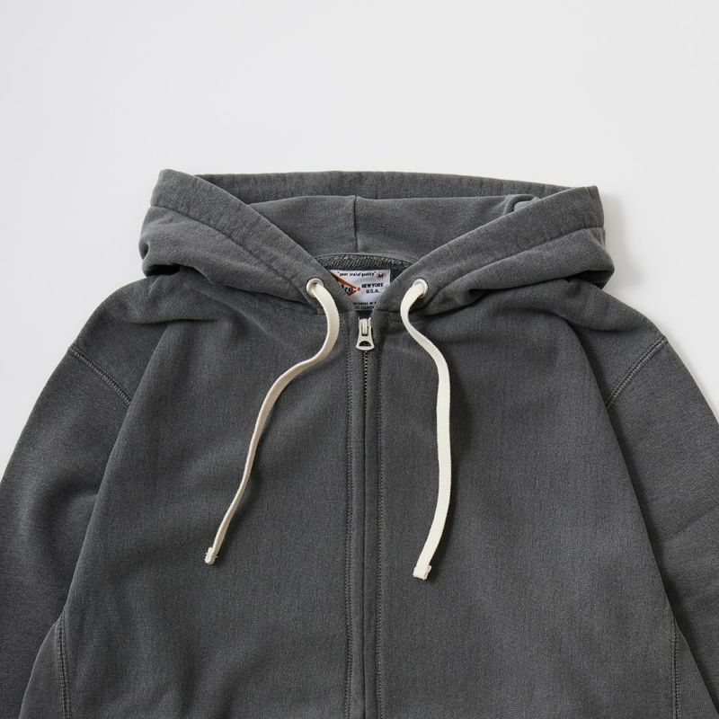 【NEW】FELCO CLASSIC FIT 12oz TERRY INVERSE WEAVE FULL ZIP PARKA W/ KANGAROO POCKET - 3 COLORS