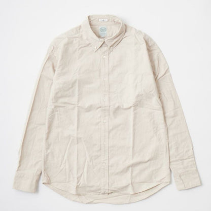 KEATON CHASE USA L/S MODIFIED CLASSIC FIT BD SHIRT PREMIUM OXFORD