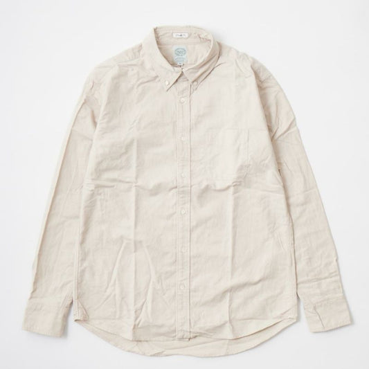 KEATON CHASE USA L/S MODIFIED CLASSIC FIT BD SHIRT PREMIUM OXFORD