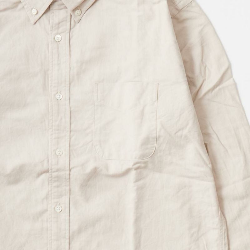 KEATON CHASE USA L/S MODIFIED CLASSIC FIT BD SHIRT PREMIUM OXFORD