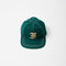 DK GREEN.BEIGE THICK STITCH/F.BEIGE