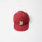 BURGUNDY.BURGUNDY THICK STITCH/F.NATURAL