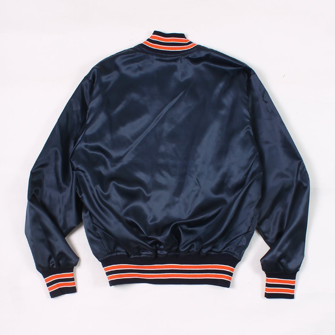 FELCO VINTAGE SATIN STADIUM JACKET - DETROIT TIGERS