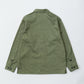 EMPIRE & SONS WORK SHIRT JACKET HIGHCOUNT CHINO CLOTH - OLIVE DRAB
