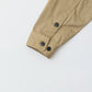 EMPIRE & SONS WORK SHIRT JACKET HIGHCOUNT CHINO CLOTH - KHAKI