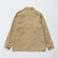 EMPIRE & SONS WORK SHIRT JACKET HIGHCOUNT CHINO CLOTH - KHAKI