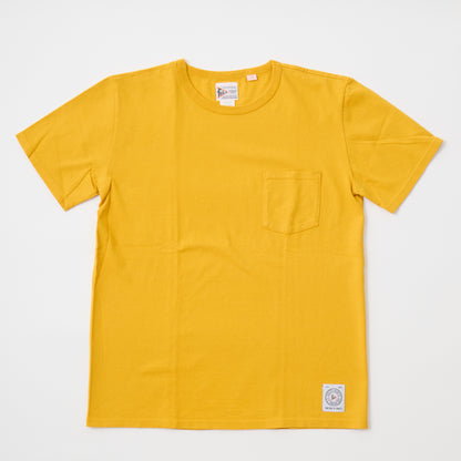 FELCO S/S CREW NECK POCKET-T 18 SINGLE US TUBULAR JERSEY MADE IN USA - 3 COLORS