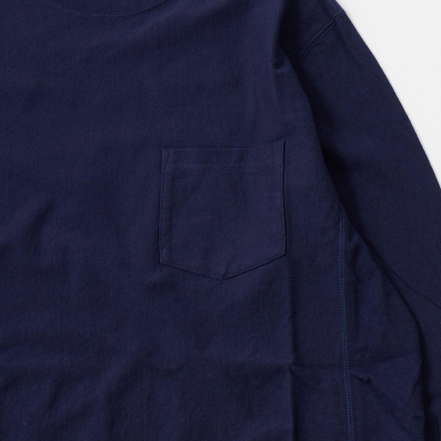 FELCO LS INVERSEWEAVE CREW NECK POCKET -T 7oz 18 SINGLE JERSEY - 6 Colors - FELC-297