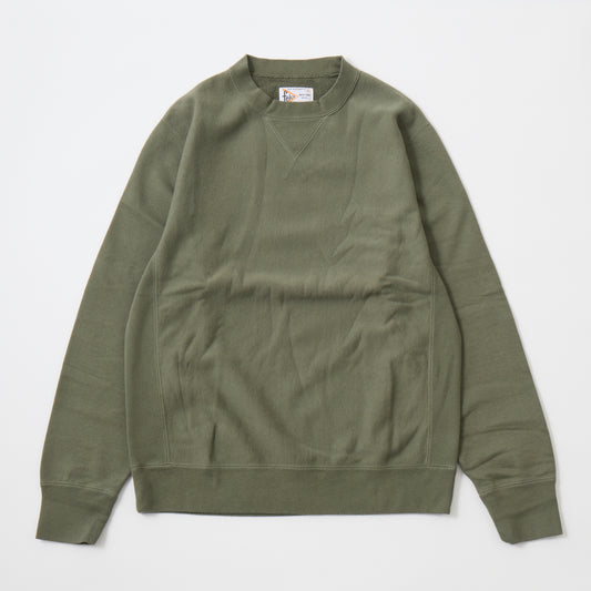 FELCO 12oz TERRY INVERSE WEAVE V GUSSET CREW SWEAT  - 7 COLORS