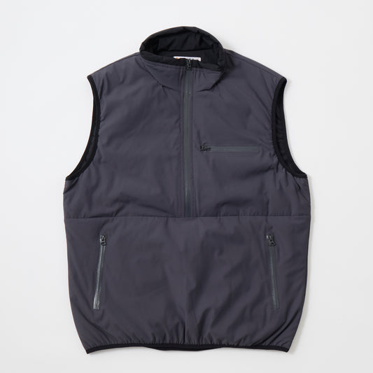FELCO PUFFBALL HALF ZIPPER PULLOVER VEST - WATER REPELLENCY STRETCH NYLON - 3 Colors - FELC-338