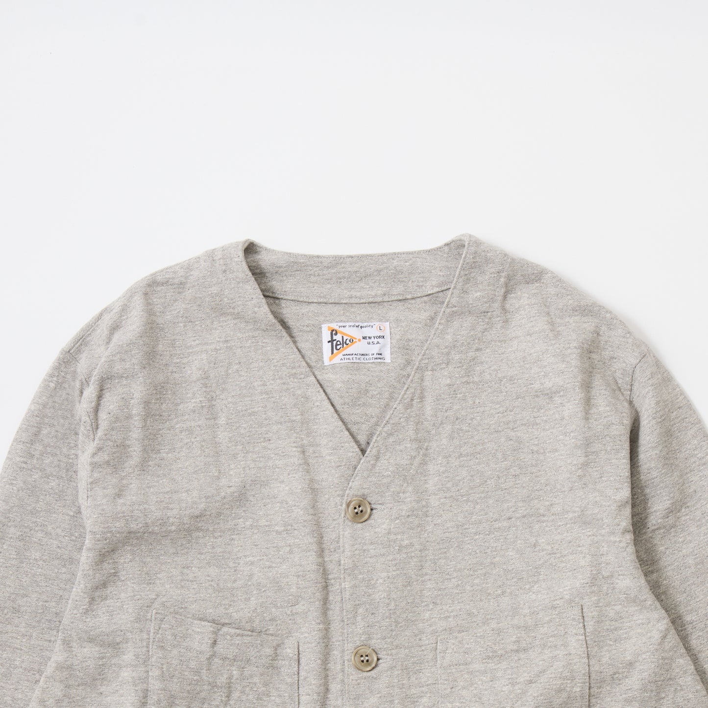 FELCO SUPER HARD JERSEY 4 PATCH POCKET CARDIGAN  - 4 Colors - FELC-346