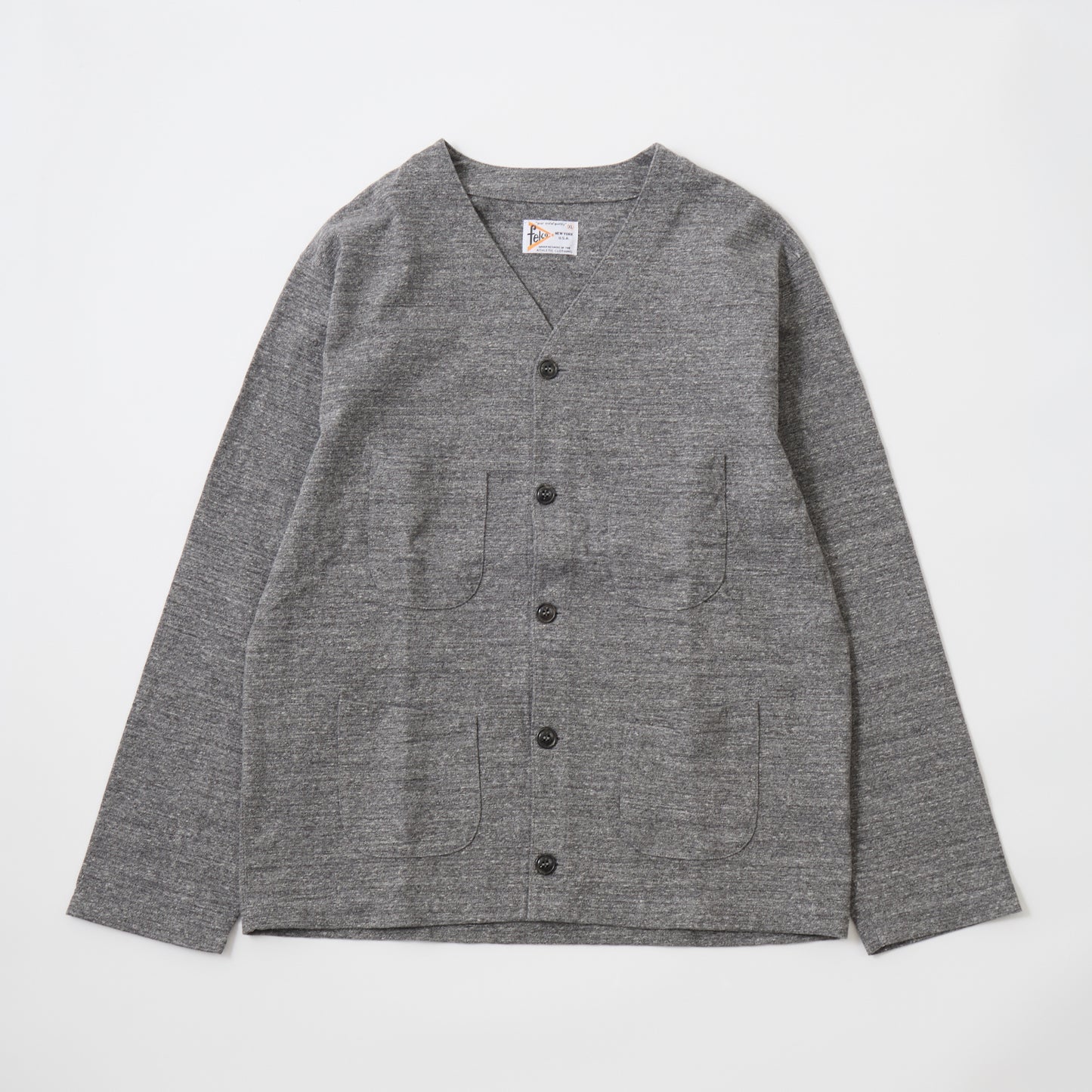 FELCO SUPER HARD JERSEY 4 PATCH POCKET CARDIGAN  - 4 Colors - FELC-346
