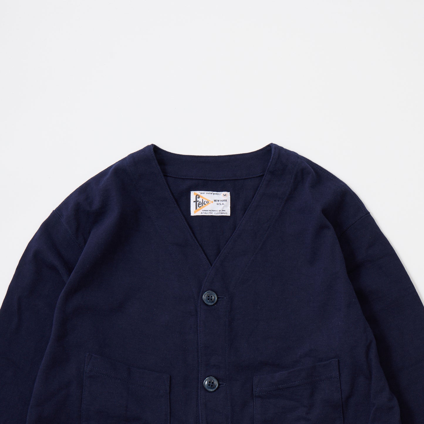 FELCO SUPER HARD JERSEY 4 PATCH POCKET CARDIGAN  - 4 Colors - FELC-346