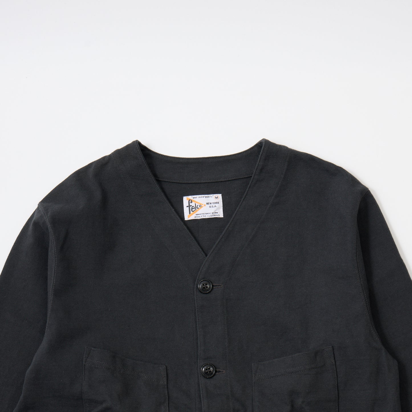 FELCO SUPER HARD JERSEY 4 PATCH POCKET CARDIGAN  - 4 Colors - FELC-346