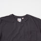 FELCO SS  V NECK POCKET-T 18 SINGLE TUBULAR JERSEY MADE IN USA - 2 COLORS