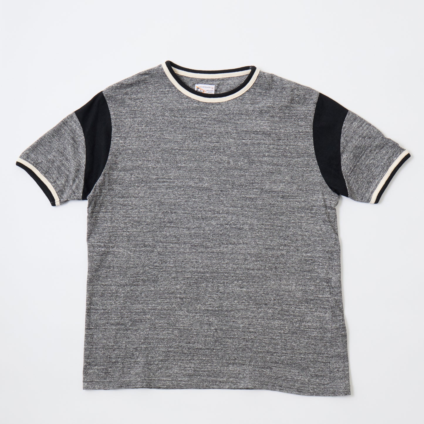 FELCO SS DOUBLE RINGER OLD BASKETBALL CREW T-SHIRT - 2 COLORS - FELC-356