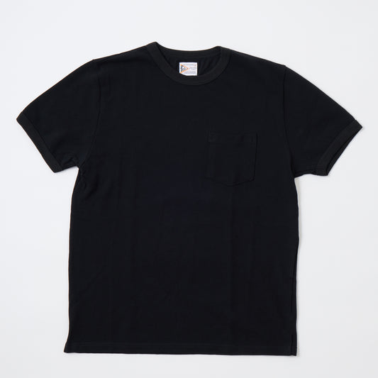 FELCO  S/S PIQUE CREW POCKET TEE 40/2 INDIAN COTTON - 4 Colors - FELC-359