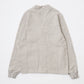FELCO 12oz TERRY V-NECK LETTERED  CARDIGAN - 3 COLORS - FELC-372