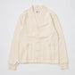 FELCO 12oz TERRY V-NECK LETTERED  CARDIGAN - 3 COLORS - FELC-372