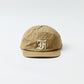FELCO NEW SHAPE STONE WASHED TWILL BB CAP W/OLD FONT "F" FELT WAPPEN