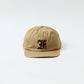 FELCO NEW SHAPE STONE WASHED TWILL BB CAP W/OLD FONT "F" FELT WAPPEN
