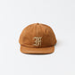FELCO NEW SHAPE STONE WASHED TWILL BB CAP W/OLD FONT "F" FELT WAPPEN