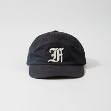 画像をギャラリービューアに読み込む, FELCO NEW SHAPE STONE WASHED TWILL BB CAP W/OLD FONT &quot;F&quot; FELT WAPPEN
