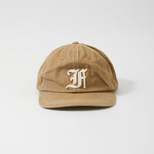 画像をギャラリービューアに読み込む, FELCO NEW SHAPE STONE WASHED TWILL BB CAP W/OLD FONT &quot;F&quot; FELT WAPPEN
