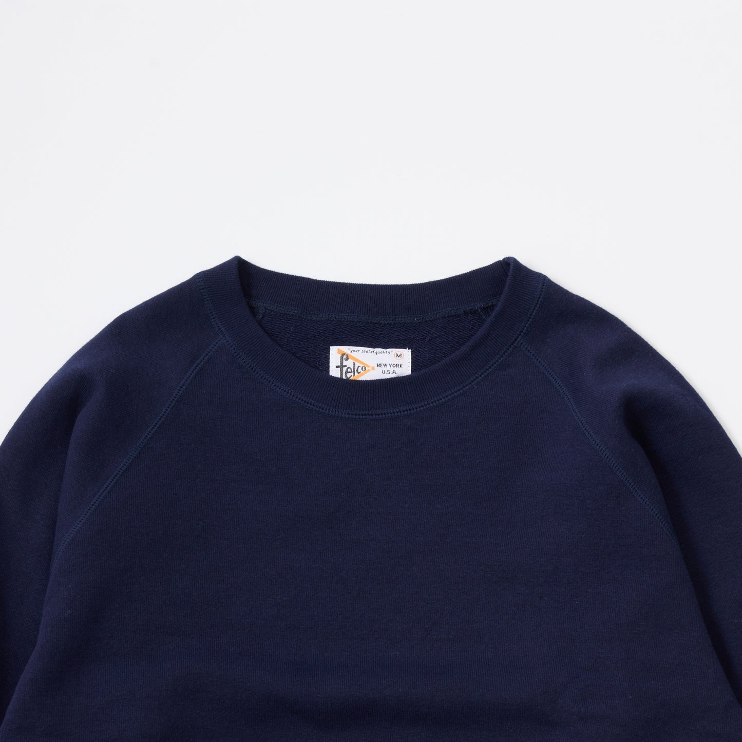 FELCO 12oz FRENCH TERRY L/S RAGLAN CREW RELAX FIT - 7 COLORS