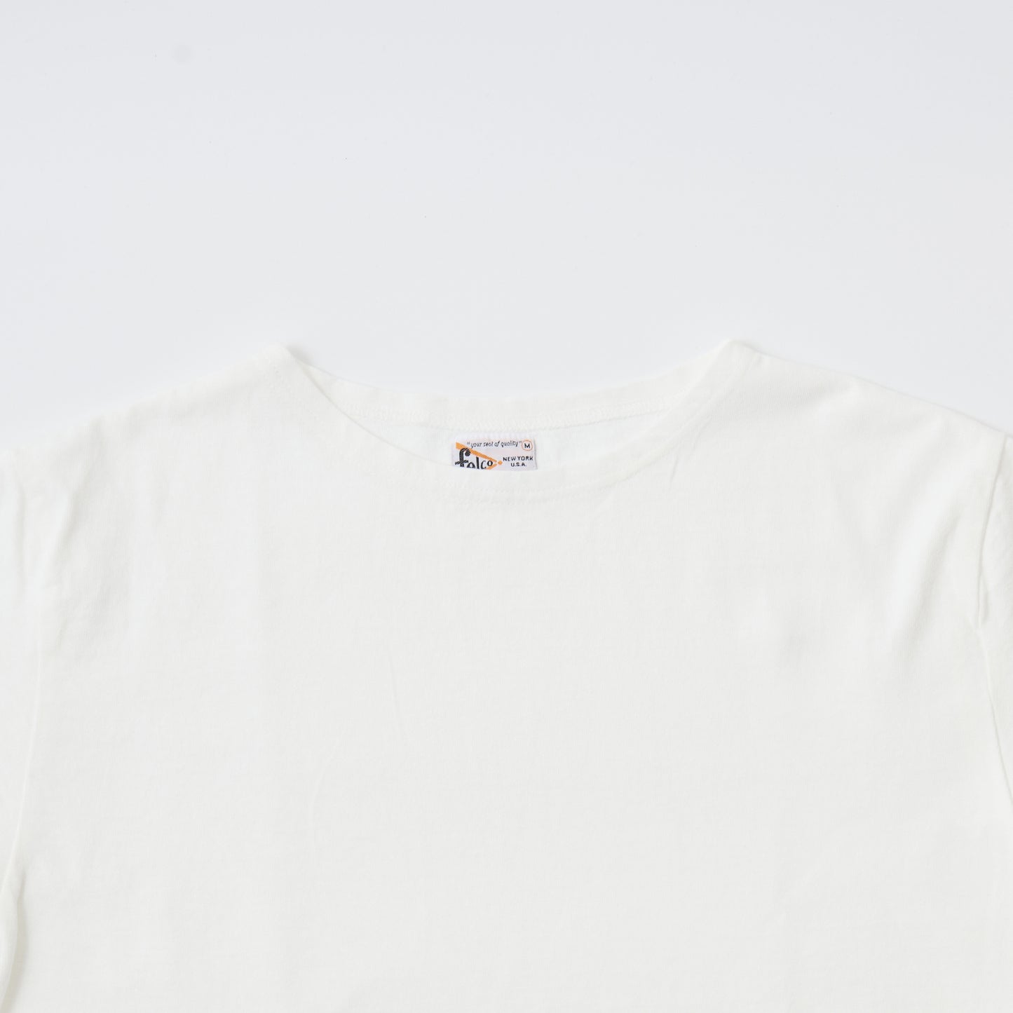 FELCO S/S BOAT MARINE NECK TEE - AMERICAN VINTAGE JERSEY FABRIC
