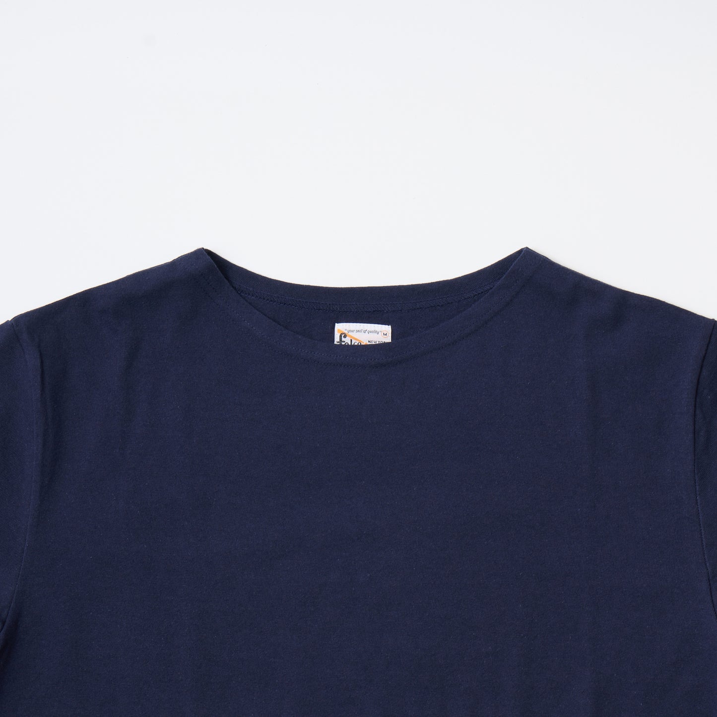 FELCO S/S BOAT MARINE NECK TEE - AMERICAN VINTAGE JERSEY FABRIC