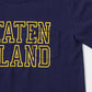 FELCO MADE IN USA S/S CREW POCKET T W/PRINT STATEN ISLAND