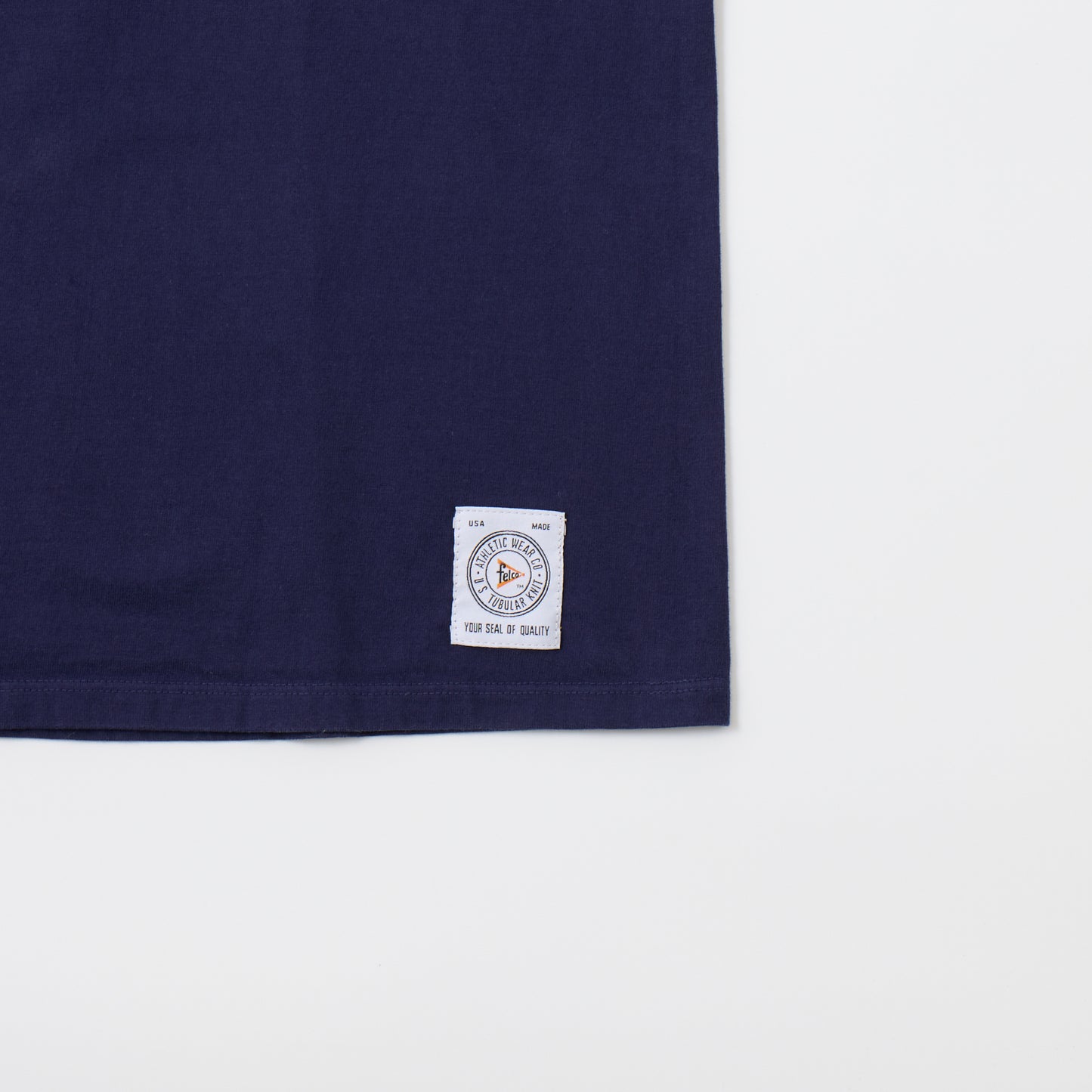 FELCO MADE IN USA S/S CREW POCKET T W/PRINT STATEN ISLAND