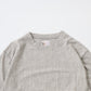 FELCO L/S INVERSE WEAVE CREW NECK POCKET T 7oz 18 SINGLE JERSEY ALL FLATSEAMA