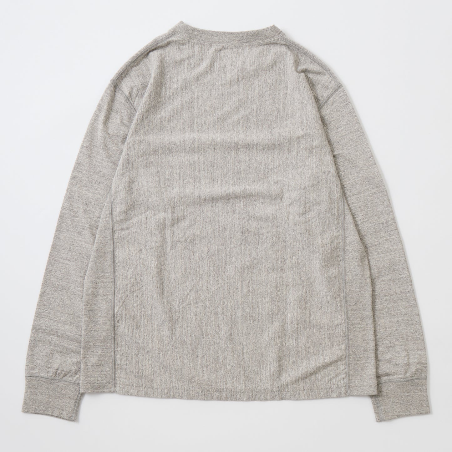 FELCO L/S INVERSE WEAVE CREW NECK POCKET T 7oz 18 SINGLE JERSEY ALL FLATSEAMA