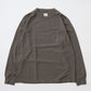 FELCO L/S INVERSE WEAVE CREW NECK POCKET T 7oz 18 SINGLE JERSEY ALL FLATSEAMA