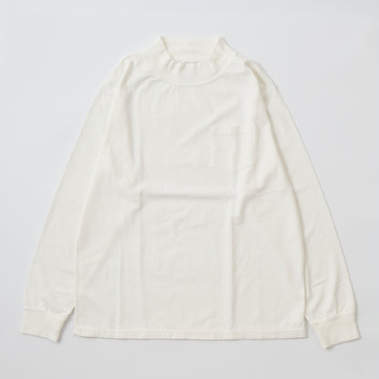 FELCO L/S MOCK NECK POCKET T 7oz 18 SINGLE JERSEY