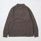 FELCO L/S MOCK NECK POCKET T 7oz 18 SINGLE JERSEY