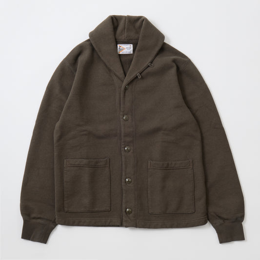 FELCO 16oz TERRY SHAWL COLLAR CARDIGAN - 6 COLORS